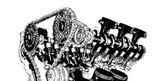 silnik i koła pasowe